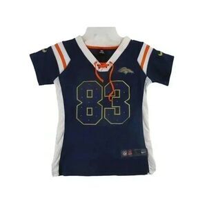 NFL Denver Broncos Eli Manning Women's Navy & Orange Jersey